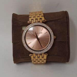 Michael Kors Darci Three-Hand Rose Gold-Tone Women's Watch MK3192 Quartz 7 Inch